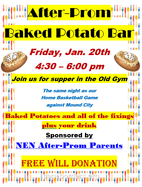 NEN Baked Potato Bar